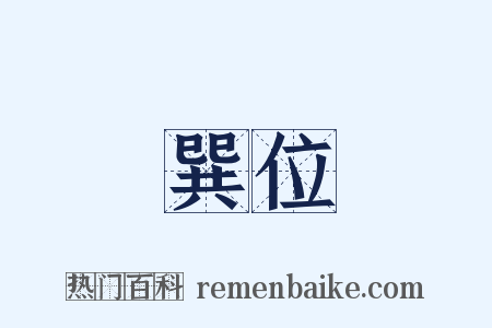 巽位是什么意思的图片